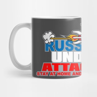 russian under attack ! Mug